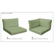 Afuera Living Contemporary Cover Set in Cilantro Green Resin