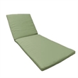 Afuera Living Contemporary Covers for Chaise Cushions in Cilantro