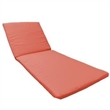 Afuera Living Contemporary Covers for Chaise Cushions in Tangerine