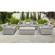 Afuera Living 6 Piece Outdoor Seating Group with Cushions in Beige