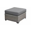 Afuera Living 9 Piece Outdoor Wicker Patio Furniture Set in Black