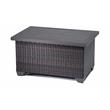 Afuera Living 6 Piece Outdoor Wicker Patio Furniture Set in Black