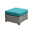 Afuera Living 7 Piece Outdoor Sectional Seating with Cushions in Blue