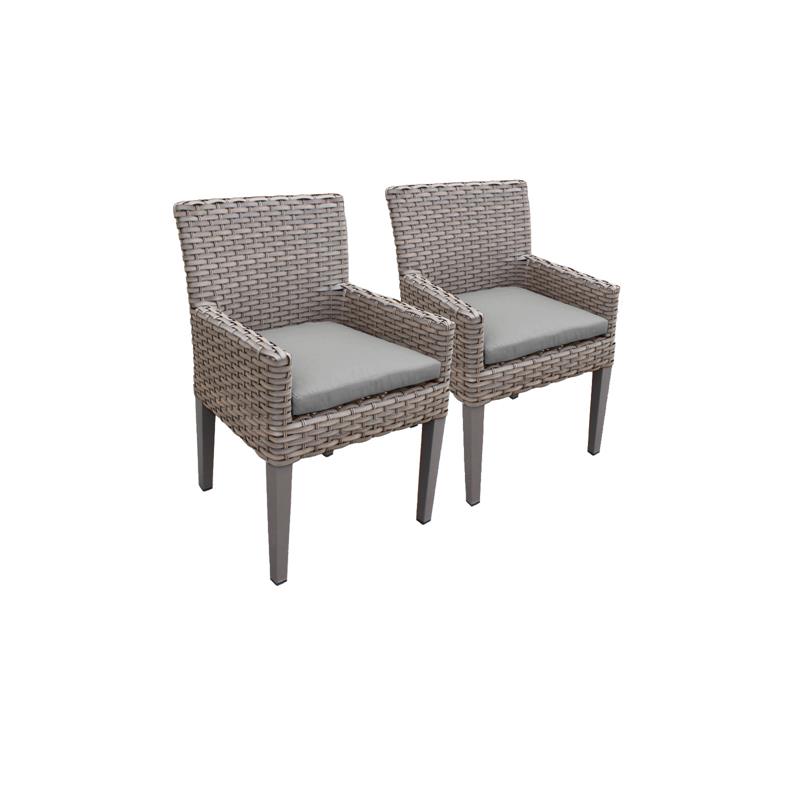 Afuera Living Square Dining Table with 4 Dining Chairs in Sail White