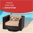 Afuera Living Traditional 17 Pc Wicker Outdoor Sectional Set in Black