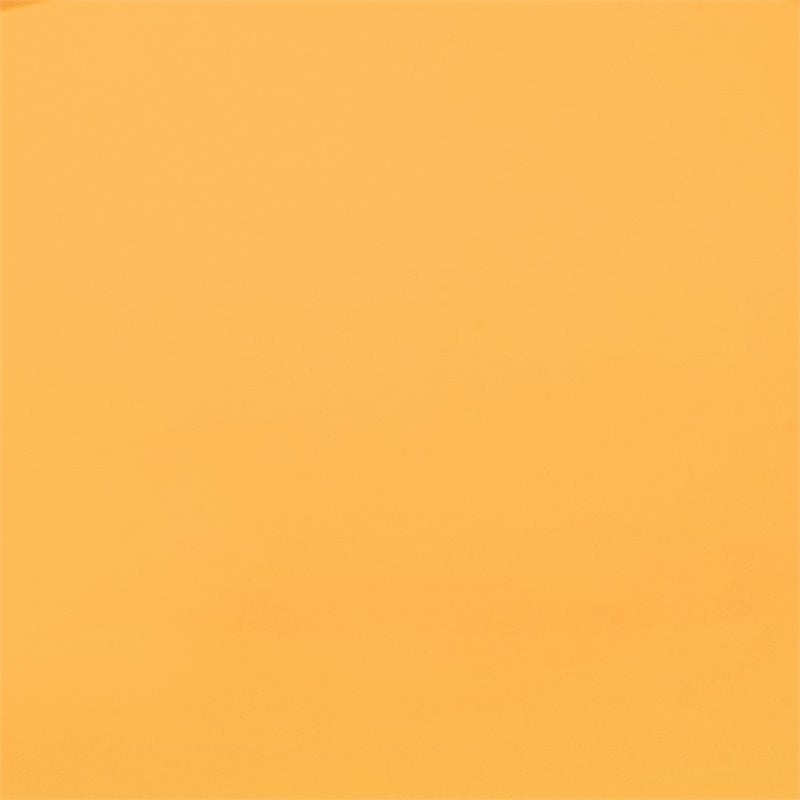 Afuera Living Modern Metal Patio End Table in Tangerine Gloss