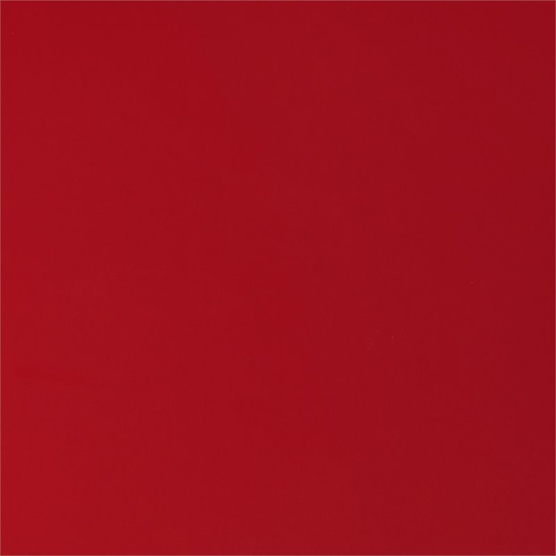 Afuera Living 3 Piece Metal Outdoor Rocking Chair Set in Bright Red