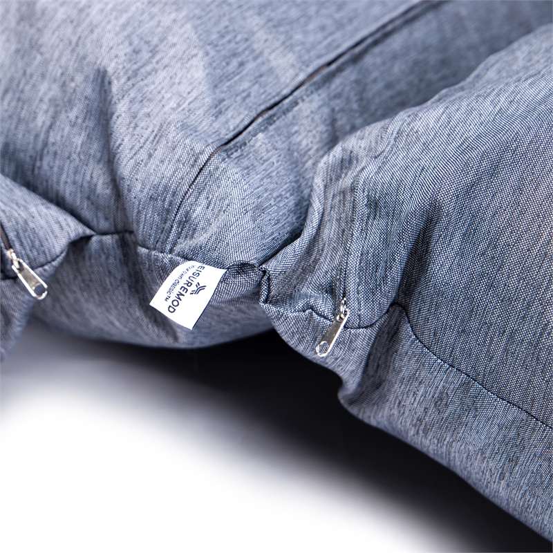 Afuera Living 2 person Double Egg Swing Chair Cushion in Charcoal