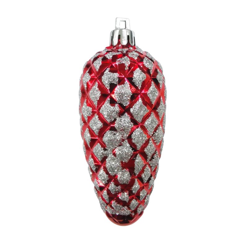 Afuera Living 40 Piece Tinsel Town Christmas Tree Ornament Set