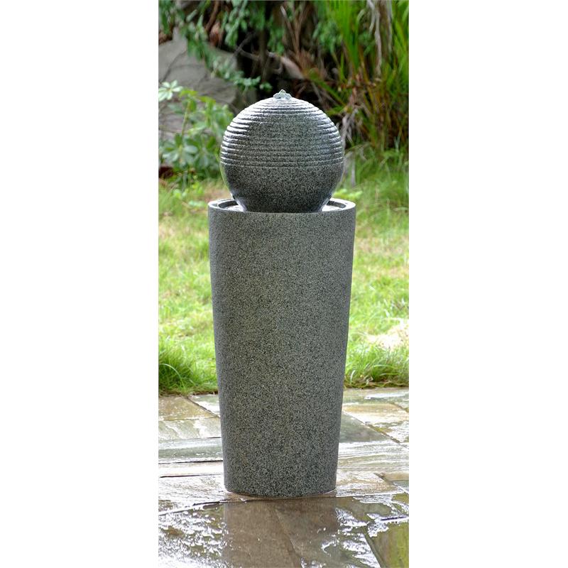 Afuera Living Metropolitan Water Fountain with LED Illumination