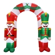 Afuera Living 9FT Multi-Colored Christmas Soldier Arch Inflatable.