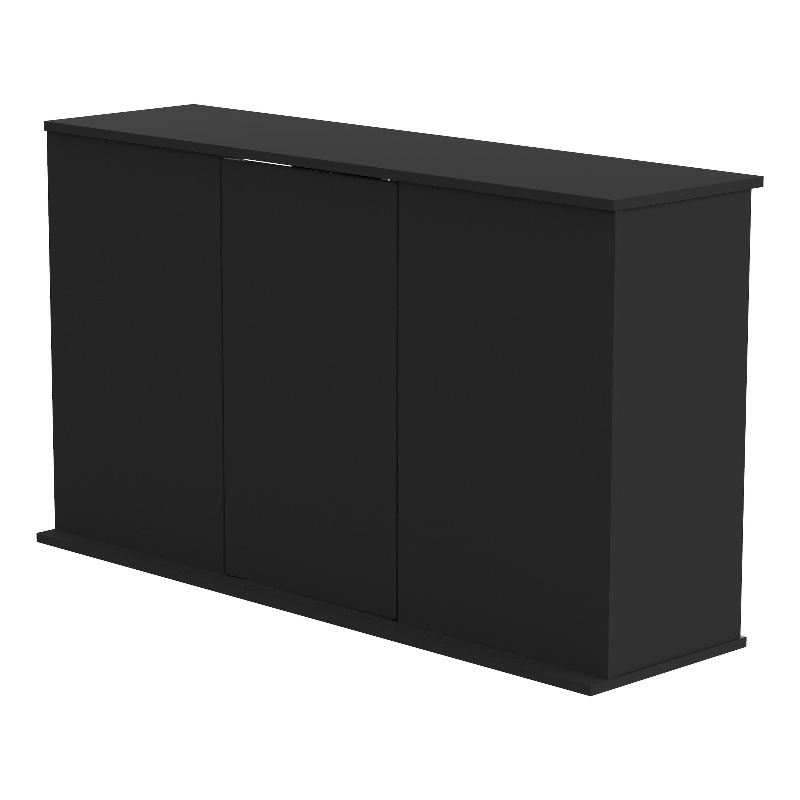 Afuera Living Contemporary 55 Gallon Black Upright Aquarium Stand