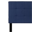Afuera Living Contemporary Twin Fabric Panel Headboard in Navy