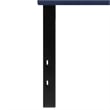 Afuera Living Contemporary Twin Fabric Panel Headboard in Navy