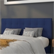 Afuera Living Contemporary Queen Fabric Panel Headboard in Navy