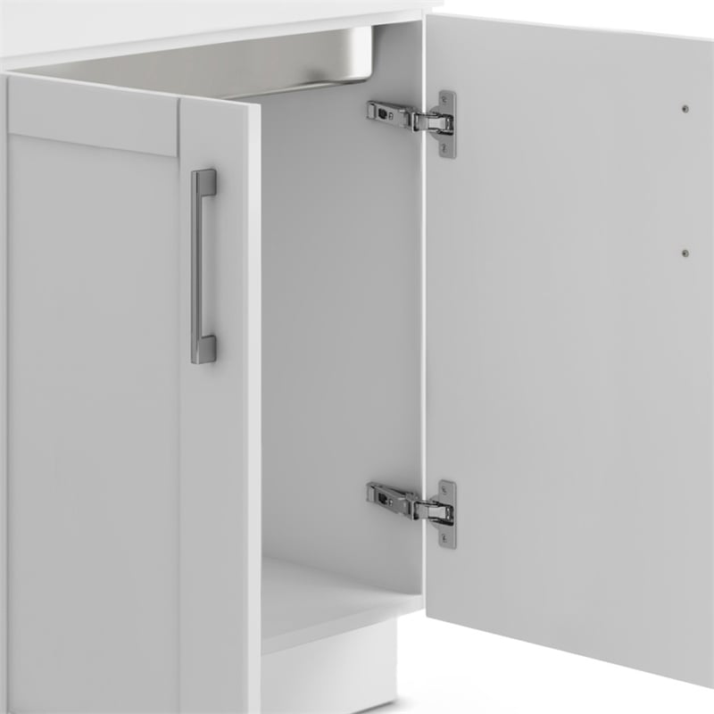 Afuera Living Boho Round Pouf in Distressed Dark Brown Faux Leather