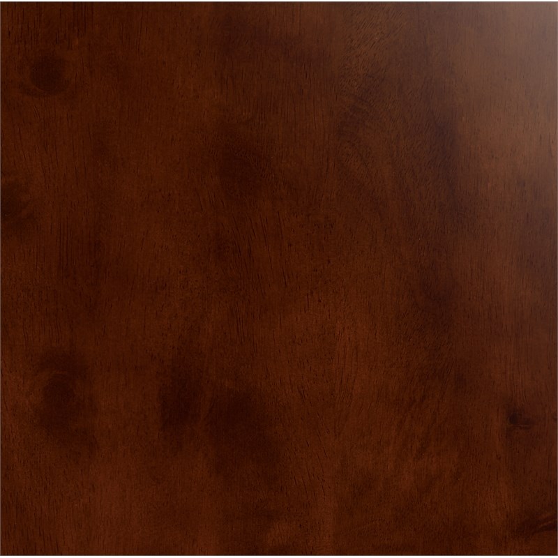 Afuera Living Full Solid Wood Bed with Twin Trundle and USB Charger in Walnut