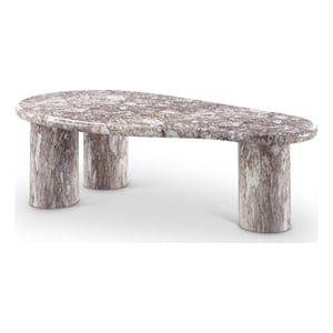 Afuera Living Contemporary Brown Indoor/Outdoor Concrete Coffee Table