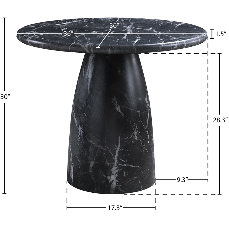 Afuera Living Contemporary Black 36