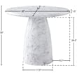 Afuera Living Contemporary White 36