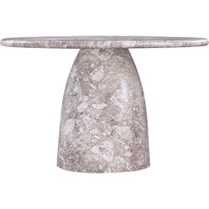 Afuera Living Contemporary Brown 48.5&quot Indoor/Outdoor Concrete Dining Table