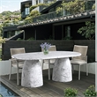 Afuera Living Contemporary White 78
