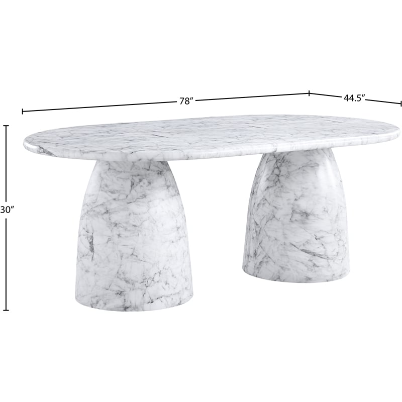 Afuera Living Contemporary White 78