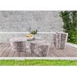 Afuera Living Contemporary Brown Indoor/Outdoor Concrete Coffee Table