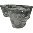 Afuera Living Contemporary Green Indoor/Outdoor Concrete Coffee Table