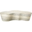 Afuera Living Indoor/Outdoor Concrete Travertine Finish Coffee Table