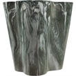 Afuera Living Contemporary Green Indoor/Outdoor Concrete Marble Finish End Table