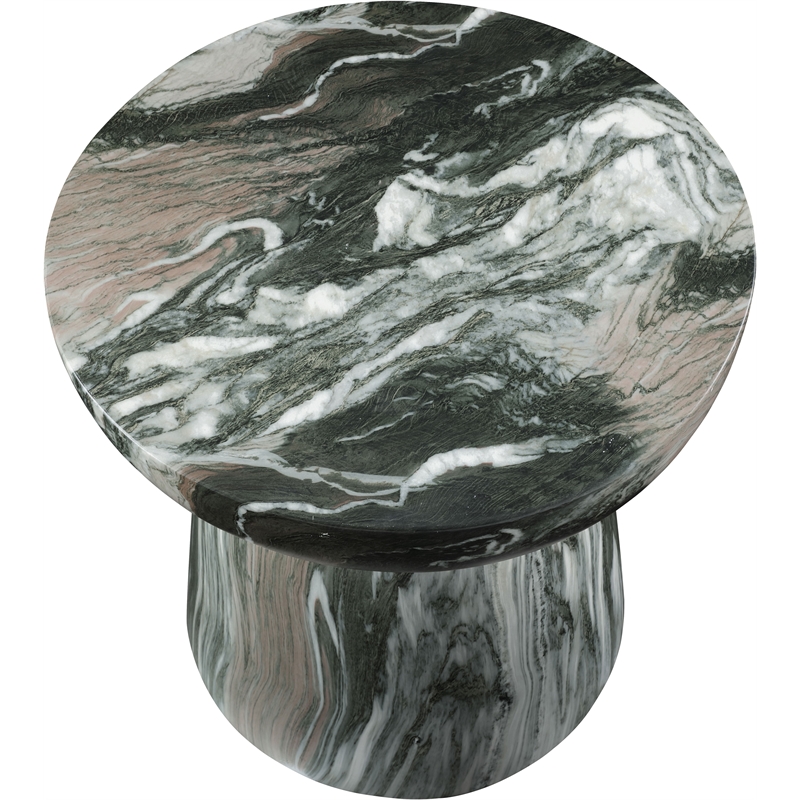Afuera Living Contemporary Green Indoor/Outdoor Concrete End Table