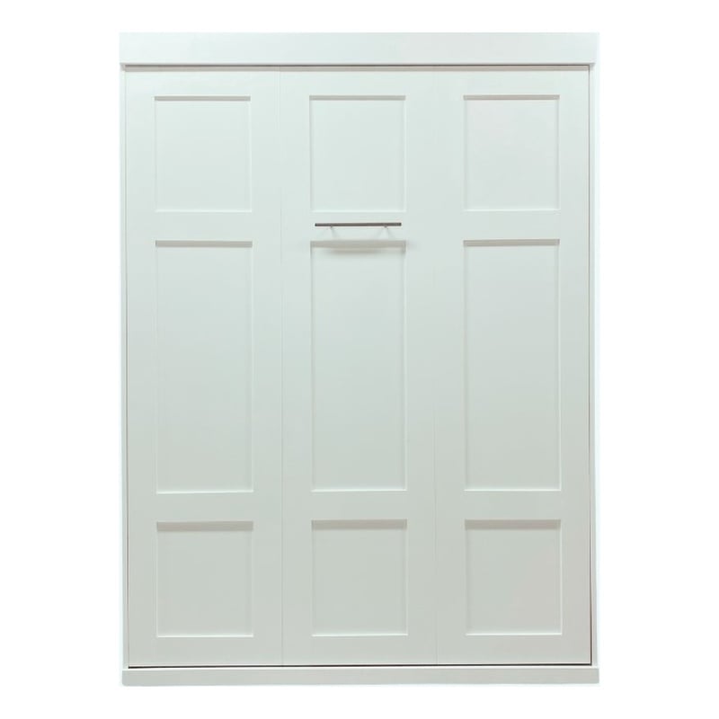 Afuera Living Modern 65-inch Queen Murphy Bed Sturdy in White