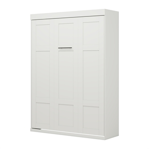 Afuera Living Modern 65-inch Queen Murphy Bed Sturdy in White