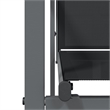 Afuera Living Contemporary Garden Dining Set in Black Finish