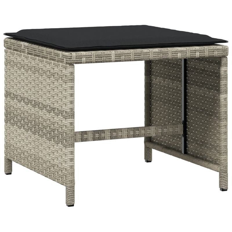 Afuera Living 14-Seater Patio Dining Set in Anthracite/Light Gray