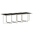 Afuera Living 14-Seater Patio Dining Set in Anthracite/Light Gray