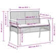 Afuera Living Contemporary 4 Piece Garden Dining Set in Beige