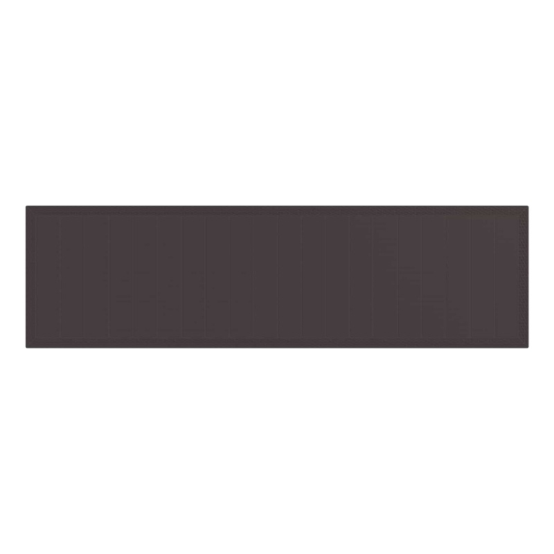 Afuera Living Contemporary Poly Rattan Garden Dining Set in Brown