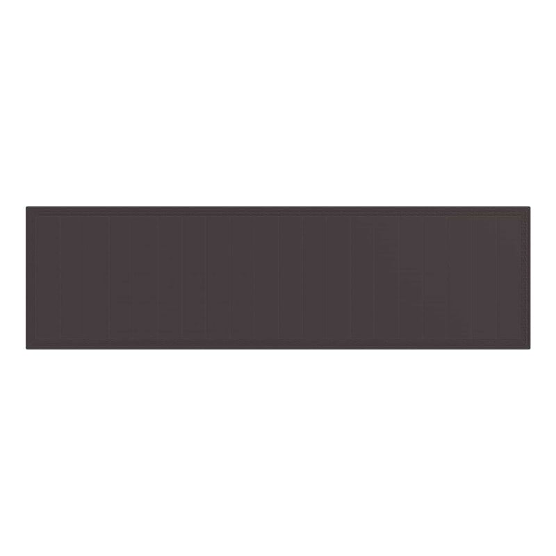 Afuera Living Contemporary Poly Rattan Garden Dining Set in Brown