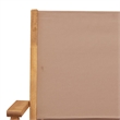 Afuera Living Contemporary Solid Wood Garden Dining Set in Taupe