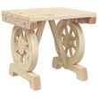 Afuera Living Contemporary Solid Wood Garden Dining Set in Brown