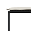 Afuera Living Contemporary 15 Piece Rattan Garden Dining Set in Black