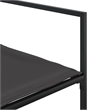 Afuera Living Contemporary 15 Piece Steel Garden Dining Set in Black