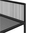 Afuera Living Contemporary 11 Piece Rattan Garden Dining Set in Black