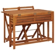 Afuera Living Solid Acacia Wood Medium Furniture Set in Brown
