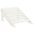 Afuera Living Contemporary Wood Large Furniture Set in White