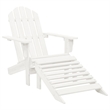 Afuera Living Contemporary Wood Large Furniture Set in White