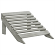 Afuera Living Contemporary Durable Wood Large Furniture Set in Gray