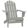 Afuera Living Contemporary Durable Wood Large Furniture Set in Gray